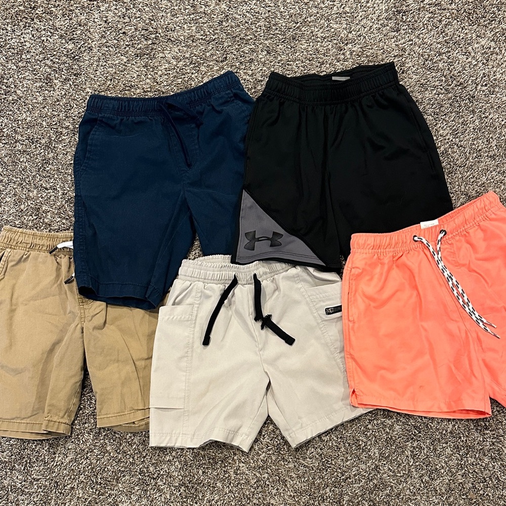 Bundle of boys shorts size 6/7